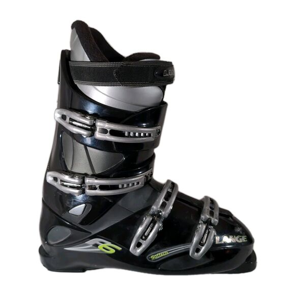 Lange F6 Softech Downhill Ski Boot Men’s US 12/12.5 (Mondo 30.5) 349mm, Black main image 7
